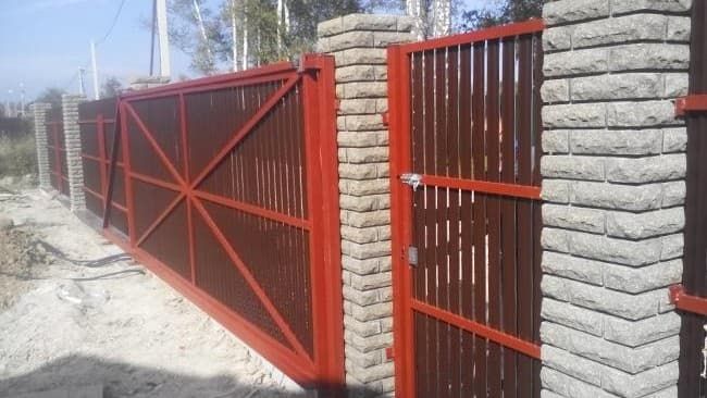 Купить откатные ворота с установкой под ключ | Цены в Москве