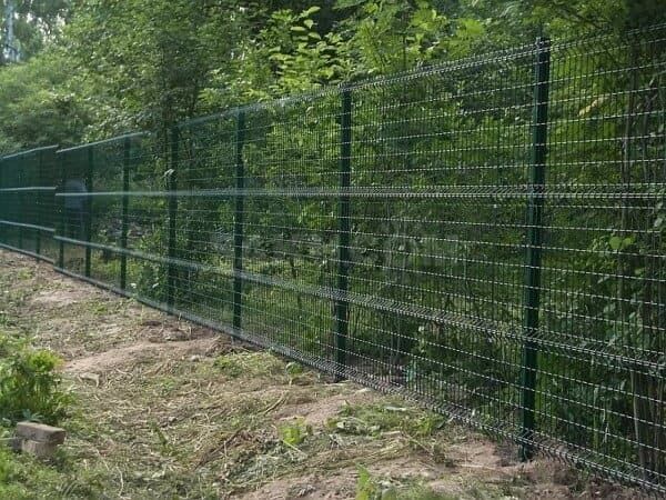 Забор из 3D-сетки с установкой под ключ -  3Д-ограждения в Москве