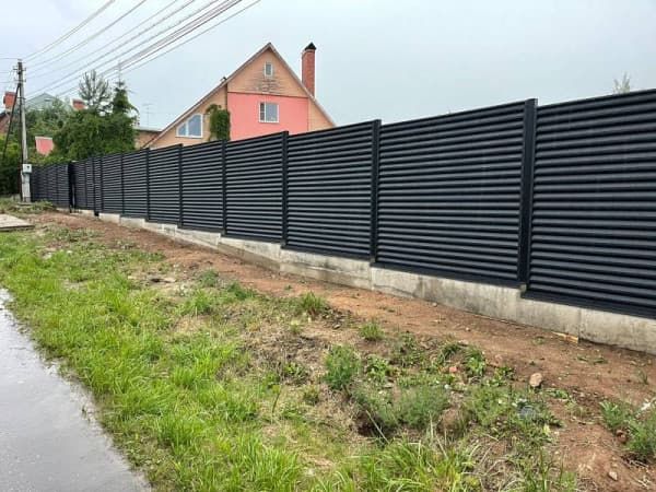Забор жалюзи купить в Москве по выгодной цене