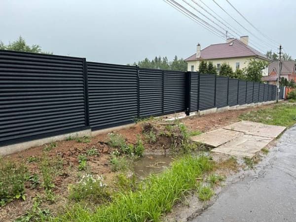 Забор жалюзи купить в Москве по выгодной цене