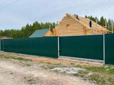 Заборы из профнастила цена под ключ в Москве по выгодной цене
